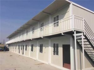 工地集裝箱式活動(dòng)房板那有賣的-北京天下安居集成房屋