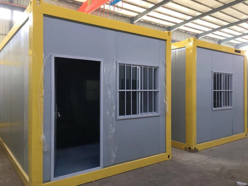 中鐵集團豐益橋項目所用的單間打包箱房